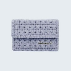 네트공예 DIY 세트 - 카드 지갑 만들기 망스티치 재료 덮개형_handmade 필기체 실버 팬던트, 4. P-18 라이트 그레이, 1개