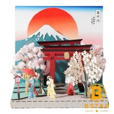 紙模型 好時光DIY材料包 櫻花鳥居 (S) 9026640, 1個