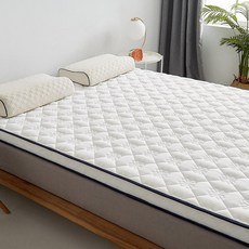 두꺼운 매트리스 꿀잠 푹신한 폭신한 기숙사 라텍스 접이식 손님용, 1cm, 화이트롤랜드 5cm 항균 방습