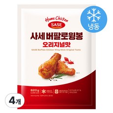 버팔로윙봉 오리지널맛, 4개, 820g