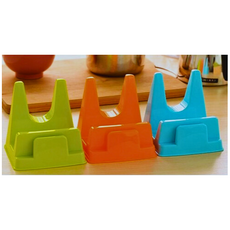 發票 多功能鍋蓋砧板架 刀架 免打孔設計 廚房收納 置物 鍋具放置 廚具 多用途 環保 簡約風格 北歐色調, 北歐綠, 1個