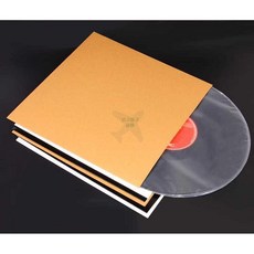 LP커버 LP 레코드 보관용 종이 세트 20개 12인치 구멍형 갈색 크라프트지-20매, 구멍형 10인치 갈색 크라프트지-20매, 1개