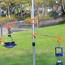 렌콩 캠핑랜턴걸이 양방향랜턴걸이 랜턴스탠드 폴대랜턴걸이