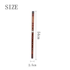 대나무 플루트 키 디지 목관악기 중국 악기, 1개, 3. F Key Flute, 기본