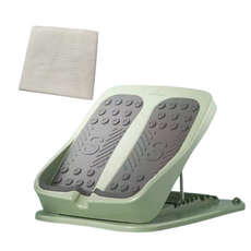 天天GO 拉筋板 附止滑墊 腿部拉伸 多功能九檔調節按摩伸展板 可折疊小腿拉伸神器, 拉筋板【薄荷綠】+靜音止滑墊