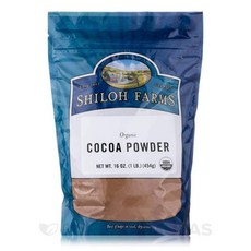 Shiloh Farms 코코아 파우더 가루 실로 농장 16온스, 454g