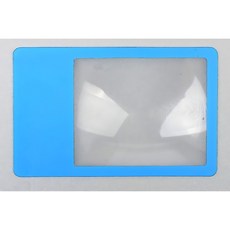 전자부품 검사 카드형 확대경 할머니선물 독서용품 루페 노안부모님, 사각형B