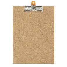 아인텍 A4 MDF 나무 클립보드 빈티지_QQ09, 1개, 세로_펜꽂이형[Q0880]