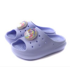 ARNOR 動物派對 獨角獸 紫色 ASKS50007 台灣製造 輕量透氣防水 Q彈柔軟緩震 電燈拖鞋 中童 童鞋