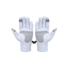 Heat Logic 여성용 보온 겨울 장갑 터치 스크린 호환 추운 날씨용 손 장갑 따뜻하고 방풍 및 부드러운 장갑 그리퍼가 있는 그레이, Heat Logic 여성용 보온 겨울 장갑, 터치 스크