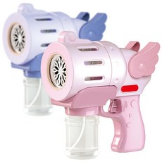 러블리버블 텐 10구 버블건 비누방울총 비눗방울 어린이 유치원 달란트 성경학교 선물, 러블리버블텐 핑크, 1개