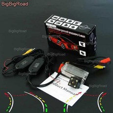 빅빅로드 자동차 지능형 다이나믹 트랙 후방 카메라 백업 후진 야간 투시경 프레비아, 2. With Wireless, A. 12v