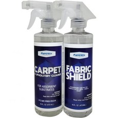 나노테크 솔루션 업홀스터리 케어 키트 카펫 및 클리너 얼룩 제거제 원단 보호제 방수 스프레이 실리카 이산화(SO₂) 가구 옷 자동차 시트 러그용 (16온스), 8 플로우 온스 (2개 팩)