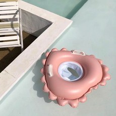 로이앤한나 하트 여아 여자아기 보행기튜브, 1개, 핑크