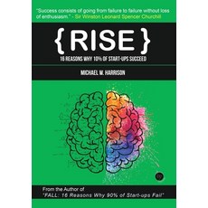 (英文圖書)Rise: 16 Reasons Why 10% of Start-ups Succeed 精裝版, 24by7 Publishing, 英文
