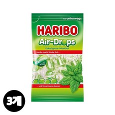 하리보 에어드롭스 유칼립투스 100g 3봉, 3개