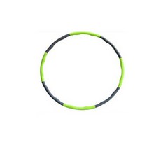 훌라후프 입문자용 소프트 다이어트 초보자용, 그린/그레이, 1개