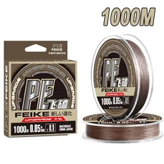 ZUKIBO 울트라 얇은 나노 낚시 슈퍼 100M 300M 땋은 라인 1000M 500M, [05] 0.128mm 5.5kg 12.5LB, 1개
