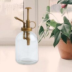 가정용 유리 급수 스프레이 병 식물 미스터 야외 실내 정원 화분 350ml 농기구 농장, YELLOW, 1개