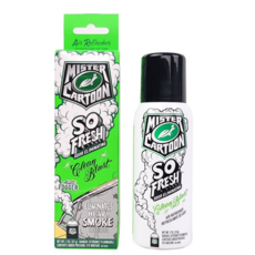 Turtle Wax 龜牌 除臭噴霧 54227 57g 卡通先生Odor-X技術 車內異味分解 庫柏蒂諾, 1個