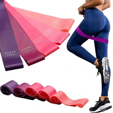 몬티르 안말리는 힙업 루프밴드 힙밴드 스쿼트 운동 힙업 5종 세트, 1세트, 컬러 5종