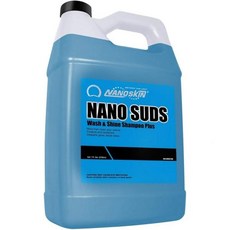 나노스킨 워시 앤 왁스 with 카누바 1갤런 한 번에 세척 및 광택 | 폼 캐논 건 버킷 압력 세척기와 함께 사용 가능 자동차용 보호제, 128 Fl Oz (Pack of 1), 1개