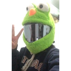 오토바이 헬멧 커버 동물캐릭터 바이크 보호커버, 1개, 옵션 13
