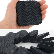 또와상회 진동흡수패드 진동방지패드 4개입 검정 충격흡수패드