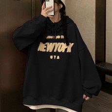 오버핏 기모 후드티 맨투맨 뽀글이 레터링 lim+291ES