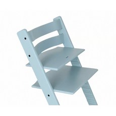 유아 성장형 하이체어 높이조절 아기식탁의자 발받침 아기의자, 불루