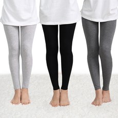 HANEE 女款莫代爾9分內搭褲 3件組