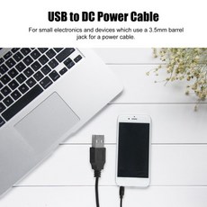 있는 새로운 USB - 3.5mm 잭 5V DC 전원 케이블