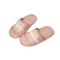 우블리스 더블쿠션 퀼트 실내화 거실화, 18.도트핑크, 1개