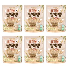 아이배냇 유기농 쌀떡뻥 30g, 백미, 6개