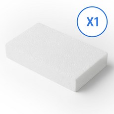 스티로폼 단열재 압축스티로폼 흰색 건축 단열보드 외풍차단 보온판 비드법 EPS KS인증, 1장, 100mm