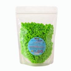 mytoys 디폼블럭 8mm 1010개 리필팩 39색상_도안집 증정, # 1010개  01.연두색