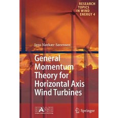 (영문도서) General Momentum Theory for Horizontal Axis Wind Turbines Paperback, Springer, English, 9783319369334