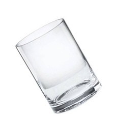 심플 투명 수반 화병 12x15 (원통형) 글라스 꽃병