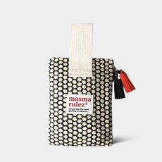 매장정품 마스마룰즈 MASMARULEZ Strap pouch _ 빅데이지 Black 5000589318 186964