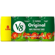 브이8 오리지널 베지터블 주스 캔, 163ml, 8개