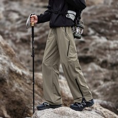 防風防水戶外工裝登山運動長褲 男款保暖休閒長褲