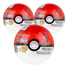 포켓몬 몬스터볼 키즈칼슘쮸 초코맛, 7정, 3개