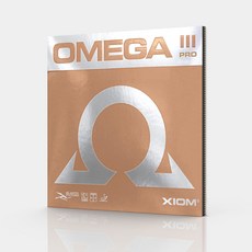 엑시옴 탁구러버 오메가 3 프로, 빨강(Max), 1개