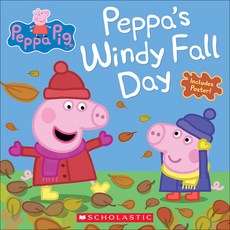 (영문도서) Peppa's Windy Fall Day Hardcover