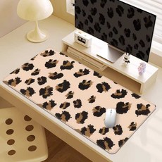 대형 게이밍 마우스 장패드 데스크매트 두꺼운, 1개, 800x300 3mm 패턴10