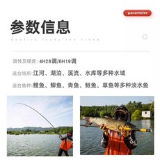 魚竿 手竿 溪流竿 海釣竿 蝦竿 釣竿 手釣竿 偷跑竿 池釣竿 釣魚竿 手拋竿超輕超硬王者魚竿 臺釣魚竿 19調大物魚竿