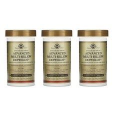 SOLGAR 活性益生菌素食膠囊, 60顆, 3罐