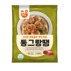 삼양 동그랑땡 1000g, 1kg, 1개