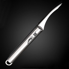 廚房必備 不銹鋼蝦綫刀 去蝦綫器 廚房剝蝦刀 開蝦背器 多功能剝蝦刀 剝蝦神器 撥蝦殼神器 去蝦線神器, 1個, 匠牌全鋼蝦線刀