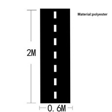교통 콘 및 플래그 체크 검정 깃발 생일 무늬 흰색 테마 장식 자동차 용 레이싱 경주, table runner